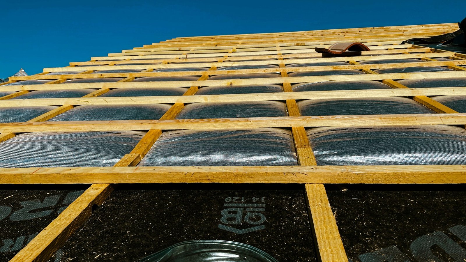 a close-up of a roof